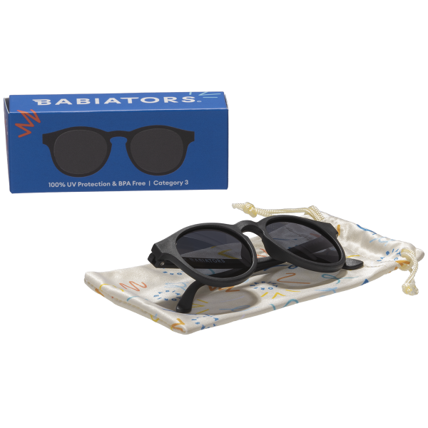 BABIATORS Keyhole Jet Black, okulary przeciwsłoneczne czarne, 6+