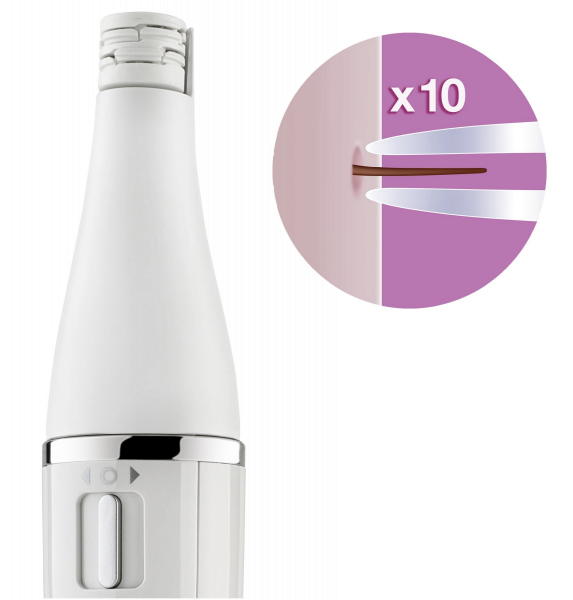 Braun Face 851 SPA depilator do twarzy ze szczoteczką do czyszczenia twarzy