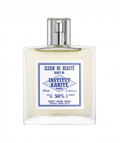 Institut Karite Beauty Oil 50% 100 ml, bezwonny olejek do pielęgnacji z masłem shea