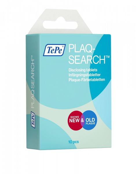 TePe PlaqSearch wskaźnik płytki nazębnej, 10 tabletek