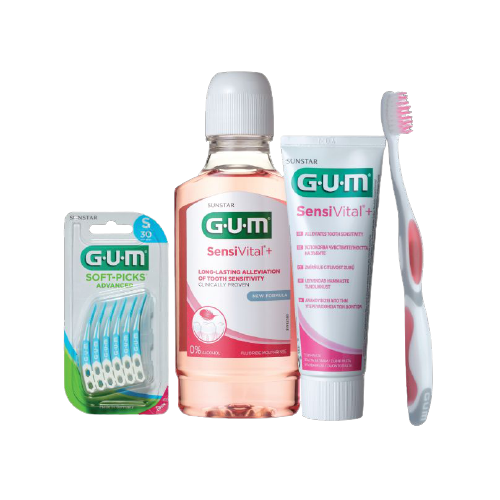 GUM Sensivital zestaw do wrażliwych zębów