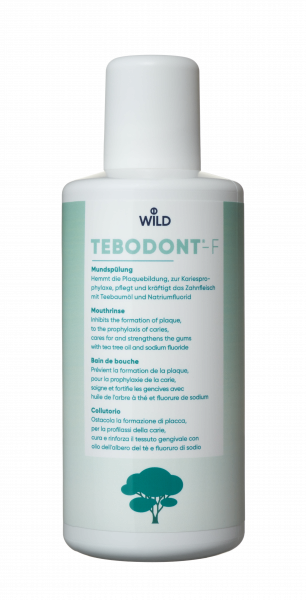 Płyn do płukania jamy ustnej (płukanka) Tebodont-F z fluorem, 400 ml