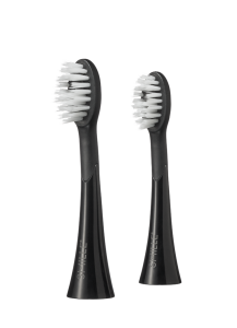 SMILLE Sonic Brush, końcówki zapasowe, czarne, 2 szt.
