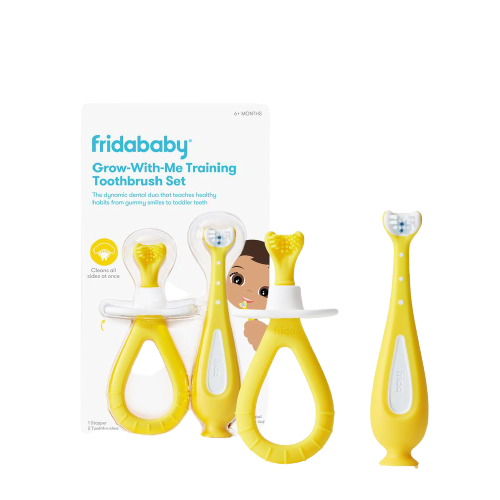 Fridababy Grow-With-Me Zestaw szczoteczek treningowych