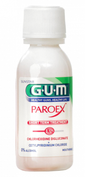 GUM PAROEX płyn do płukania jamy ustnej CPC 0,05 %, 30 ml