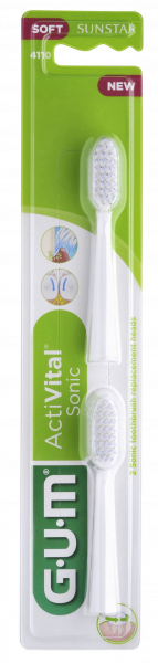 GUM Activital głowice wymienne, 2 szt w opakowaniu