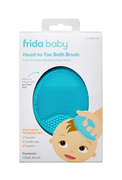 Frida Baby Head-to-Toe Bath Brush, silikonowa myjka