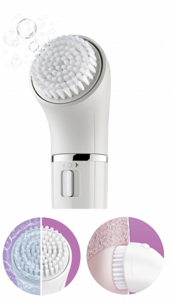 Braun Face 851 SPA depilator do twarzy ze szczoteczką do czyszczenia twarzy