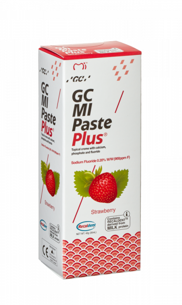 GC MI Paste Plus krem ​​do zębów, truskawka, 40 g