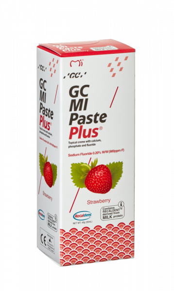 GC MI Paste Plus krem do zębów, truskawka, 40 g