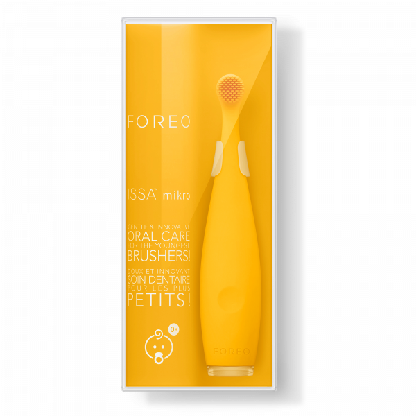FOREO ISSA mikro Sunflower Yellow soniczna szczoteczka dla dzieci