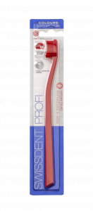 SWISSDENT COLOURS Soft-Medium czerwono-czerwona