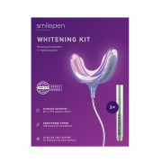 Smilepen Whitening Kit, zestaw do wybielania zębów z akceleratorem LED (3 x żel)