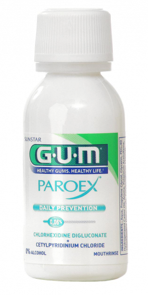 GUM PAROEX płyn do płukania jamy ustnej CPC 0,05 %, 30 ml