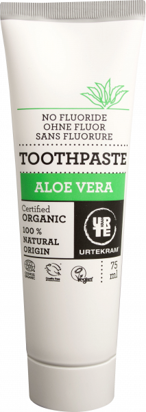 URTEKRAM Aloe Vera pasta do zębów BIO, 75 ml