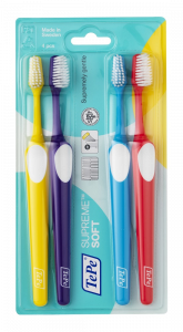 TePe Supreme soft, szczoteczki do zębów 3 + 1 gratis