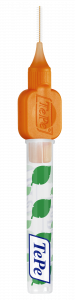 TePe Original szczoteczki międzyzębowe z bioplastiku 0,45 mm, pomarańczowe, 6 szt.