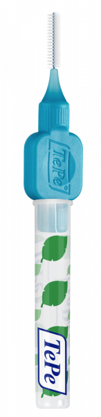 TePe Original szczoteczki międzyzębowe z bioplastiku 0,6 mm, niebieskie, 8 szt.