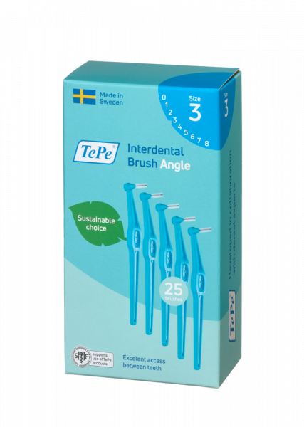 TePe Angle szczoteczki międzyzębowe 0,6 mm, niebieskie, 6 szt.