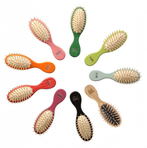 Tek MULTICOLOR szczotka do włosów w kolorze żółto-zielonym