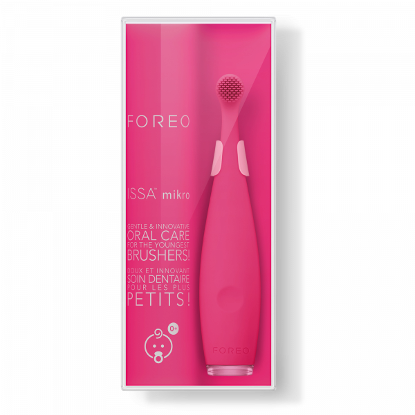FOREO ISSA mikro Fuchsia soniczna szczoteczka dla dzieci