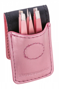 Tweezerman Zestaw 3 mini pęset w futerale