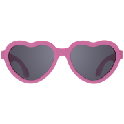 BABIATORS Hearts Paparazzi Pink, okulary przeciwsłoneczne różowe, 0-2 lata