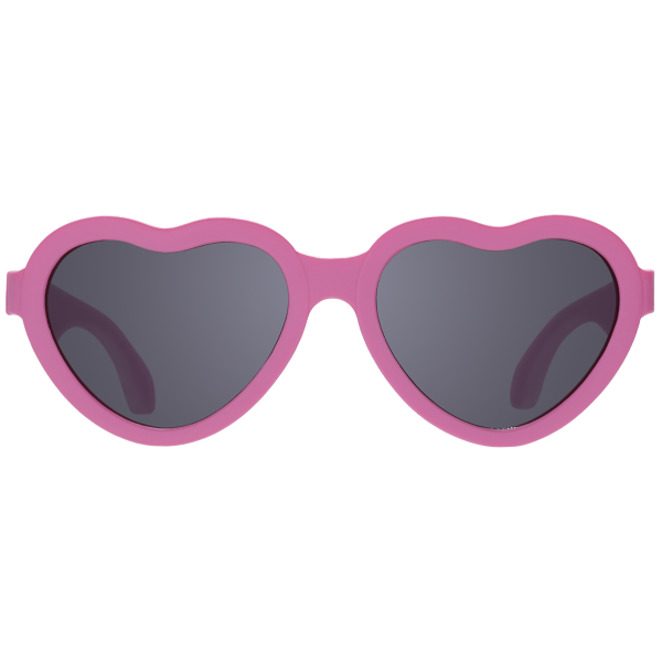 BABIATORS Hearts Paparazzi Pink, okulary przeciwsłoneczne różowe, 0-2 lata