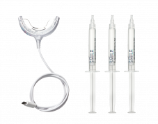 Smilepen Ultrasmile Professional Whitening Kit - zestaw do profesjonalnego wybielania zębów z akceleratorem LED (3 x żel)