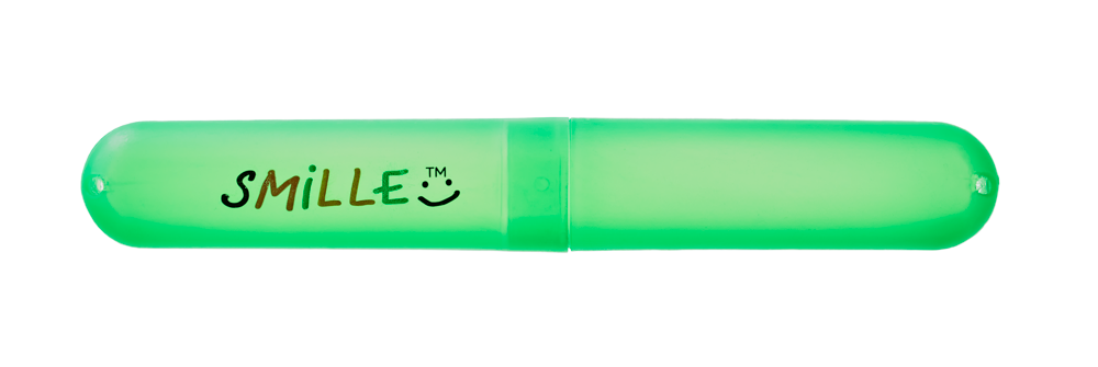 PROFIMED zielone etui na szczoteczki do zębów