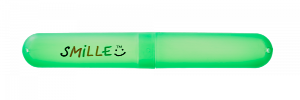 Smille zielone etui na szczoteczki do zębów