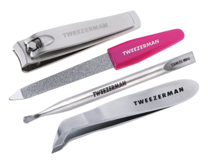 Tweezerman Nail Rescue Kit pierwsza pomoc dla paznokci – zestaw do torebki