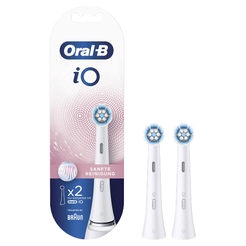 Oral-B iO Gentle Care White zapasowa głowica, 2 szt