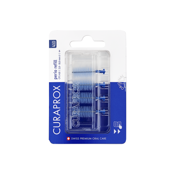 Curaprox CPS 410 Perio Refill – 4 szczoteczek
