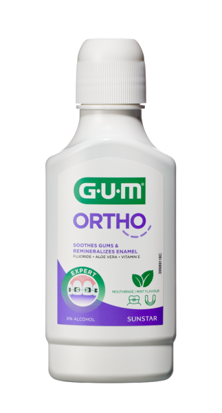 GUM Ortho płyn do płukania jamy ustnej CPC 0,05 %, 300 ml