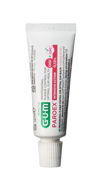 GUM PAROEX żel do zębów CPC 0,05 %, 12 ml