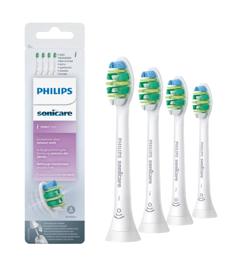 Philips Sonicare i InterCare Standard HX9004/10, końcówki do szczoteczki elektrycznej, 4szt.