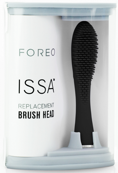 FOREO ISSA Brush Head Cool Black, 100% Silikon Wymienna główka