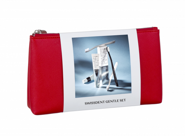 Zestaw upominkowy SWISSDENT GENTLE dla najdelikatniejszej pielęgnacji