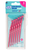 TePe Angle szczoteczki międzyzębowe 0,4 mm, różowe, 6 szt.