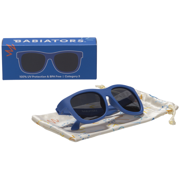 BABIATORS Navigator Good As Blue, okulary przeciwsłoneczne, niebieskie, 0-2 lata