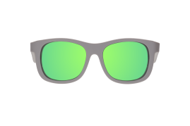 BABIATORS Navigator Graphite Gray, lustrzane okulary przeciwsłoneczne z polaryzacją, szary, 0-2 lat