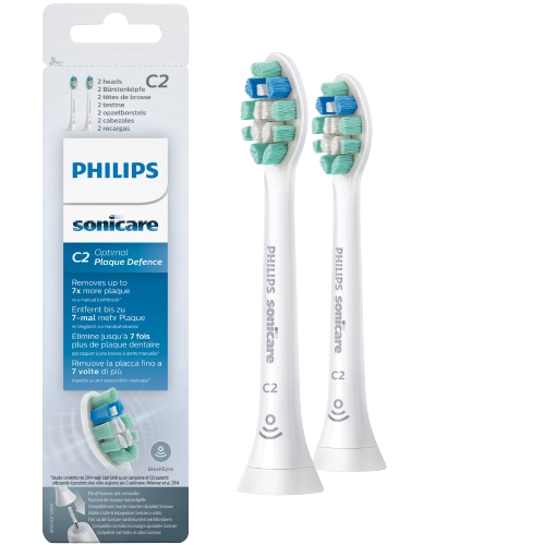 Philips Sonicare C2 Optimal Plaque Defence HX9022/10, wymienne główki 2szt