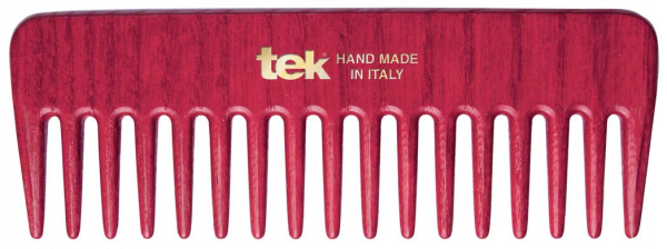 Tek MULTICOLOR grzebień w kolorze czerwonym