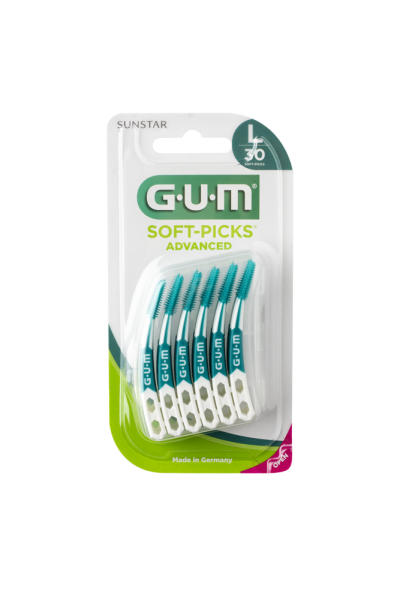 GUM Soft-Picks Advanced Szczoteczki międzyzębowe, LARGE