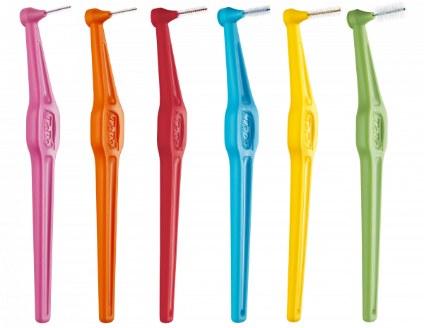 TePe Angle szczoteczki międzyzębowe, zestaw startowy, 6 szt.