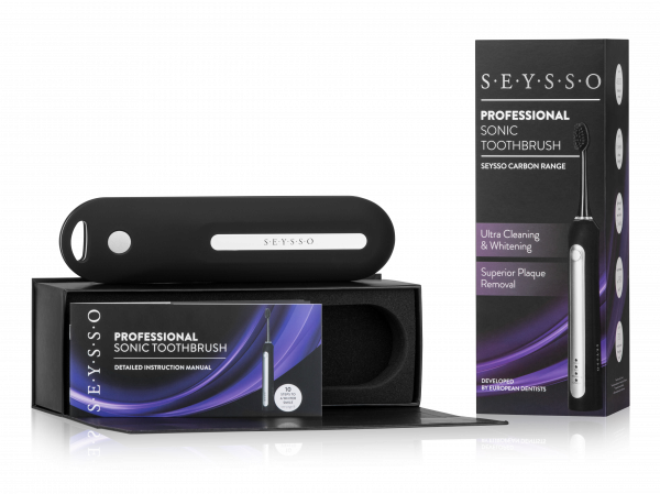 Seysso Carbon Professional Black soniczna szczoteczka