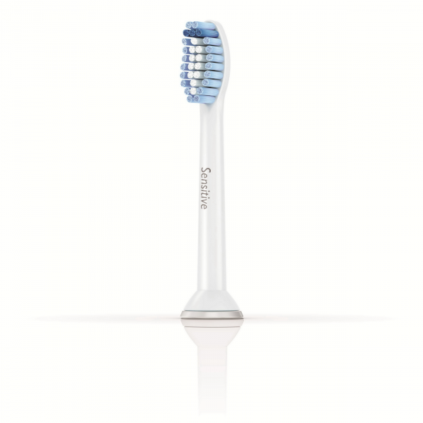 Philips Sonicare Sensitive standard HX6052/07, końcówki do szczoteczki elektrycznej 2szt.