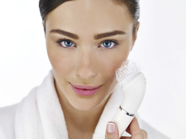 Braun Face 851 SPA depilator do twarzy ze szczoteczką do czyszczenia twarzy