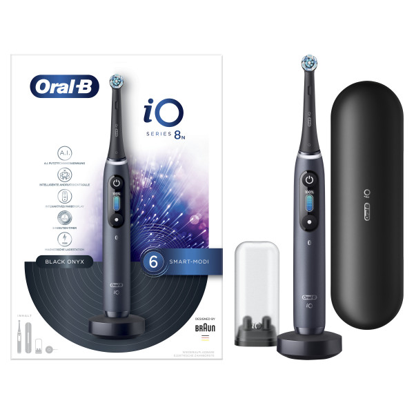 Oral-B iO Series 8N Black Onyx elektryczna szczoteczka do zębów